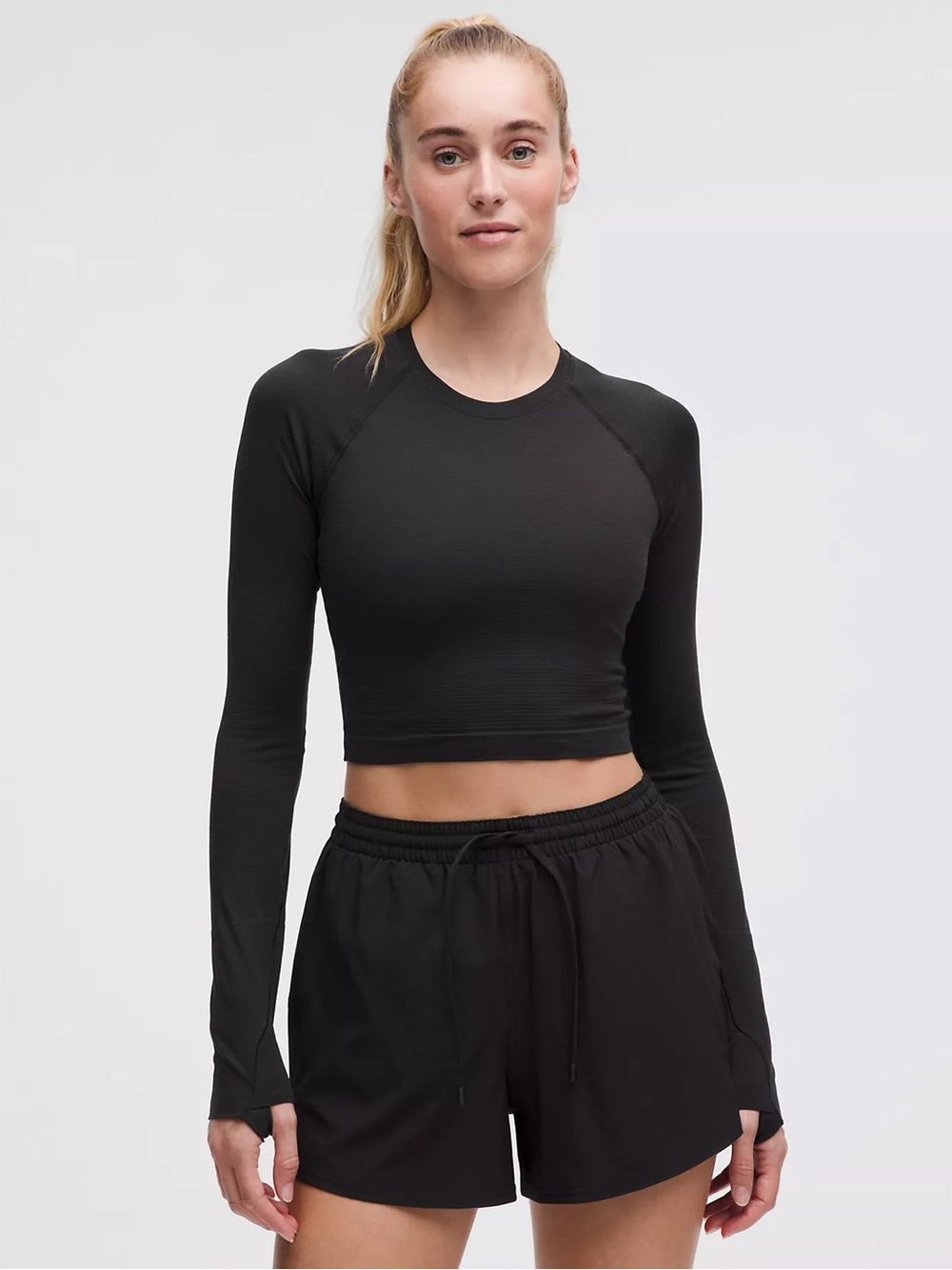 lululemon Swiftly Tech Cropped Long-Sleeve Shirt 2.0